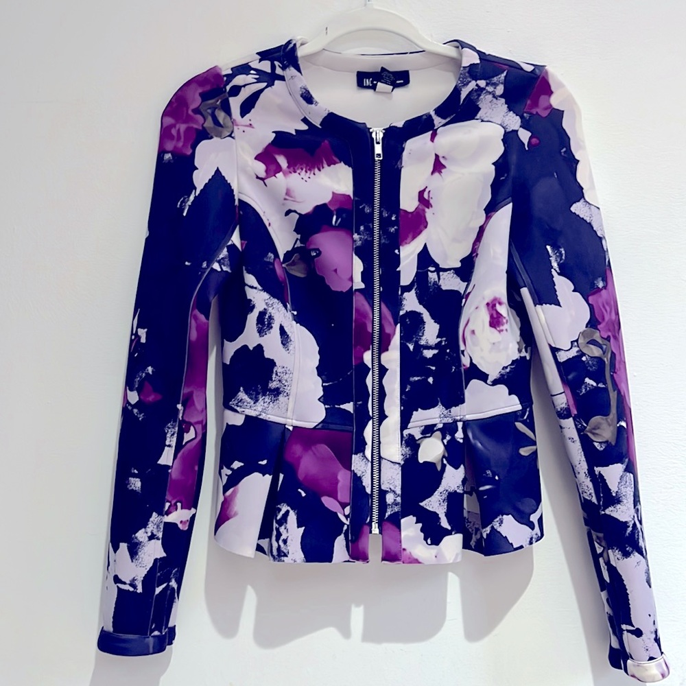INC purple blazer